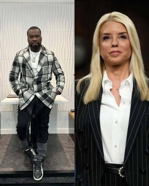 50 Cent Confronts Pam Bondi After Reading Virginia Giuffre’s 400-Page Memoir